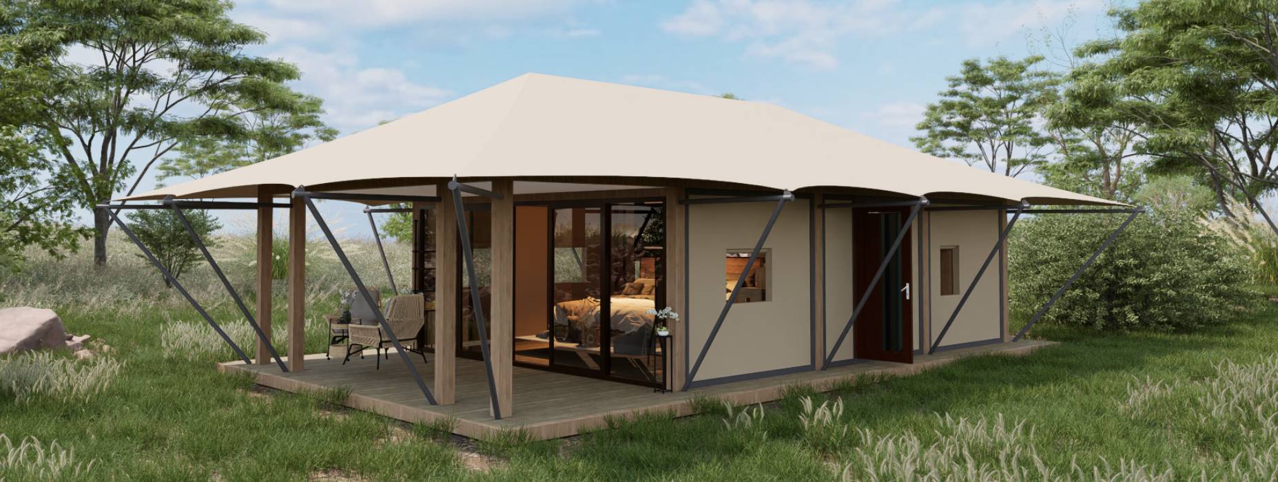 张家界户外酒店帐篷厂家